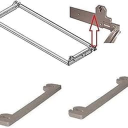 Inbouw Afdruiprek Roestvrij Staal 56 cm Verstelbaar met Frame — thumbnail 5