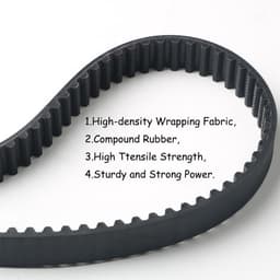 120-3335 Vervangende riem voor Toro Timemaster grasmaaier 76,2 cm, distributieriem 111,8 x 1,9 cm voor Exmark 120-3335 Toro 120-3335 STENS 265-610 — thumbnail 3