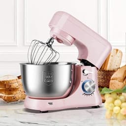 Elektrische Keukenmixer - Keukenrobot Multifunctioneel - Bakken en Koken - 10 Snelheden Instelbaar - 45 Liter Kom - Multicolor — thumbnail 1