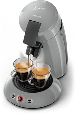 Philips Senseo Original Koffiepadmachine HD6553/70 - Keuze uit 1 of 2 Kopjes - Automatische Uitschakeling - Duurzame Materialen - Zilvergrijs — thumbnail 5