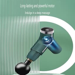 Massagepistool - Spierverlichter - Spierherstel - 6 Snelheden - 14 cm - Zwart — thumbnail 3