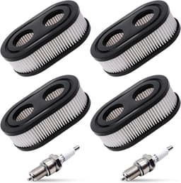 4 Stuks Luchtfilter voor Grasmaaier, Vervangend Luchtfilter Cartridge voor Briggs & Stratton, Geschikt voor 798452 en 593260, Tuinonderhoud Accessoires — thumbnail 1