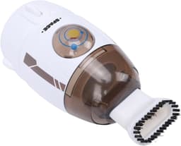 Mini Stofzuiger - Desktop Reiniger - Bureau Schoonmaken - Afneembare Stofbak - 55ml Capaciteit - Grijs — thumbnail 5