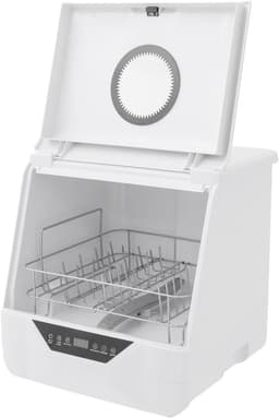 Tafelvaatwasser - Mini vaatwasser - Kleine keuken - 360 graden spoeling - 38.7 x 37.3 x 39.2 cm - Wit — thumbnail 1