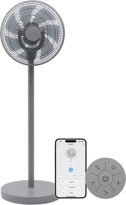 Evolar Smart Ventilator Staand - 36W - Incl. Accu - Statiefventilator - Ambient Light - WiFi - App & Afstandsbediening - EVO-SF36GW — thumbnail 1