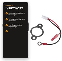 Dailygoods- Carburateur Solenoid Vervanging - Grasmaaier Accessoire - Hoogwaardig Aluminium - Eenvoudig te Installeren - Betrouwbare Onderdelen - Duurzaam Materiaal - Brandstofmagneet — thumbnail 2