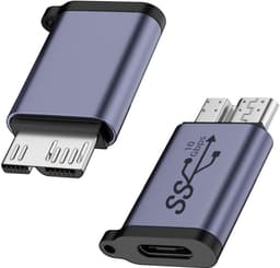 Dailygoods - USB C naar Micro B Mannelijke Adapter voor Externe Harde Schijf — thumbnail 1