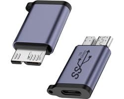 Dailygoods - USB C naar Micro B Mannelijke Adapter voor Externe Harde Schijf
