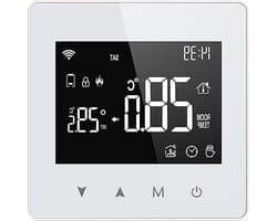 Slimme Thermostaat - App Gestuurd - Comfort Verhogend - Draadloze Installatie - 86 x 86 cm - Meerdere Kleuren