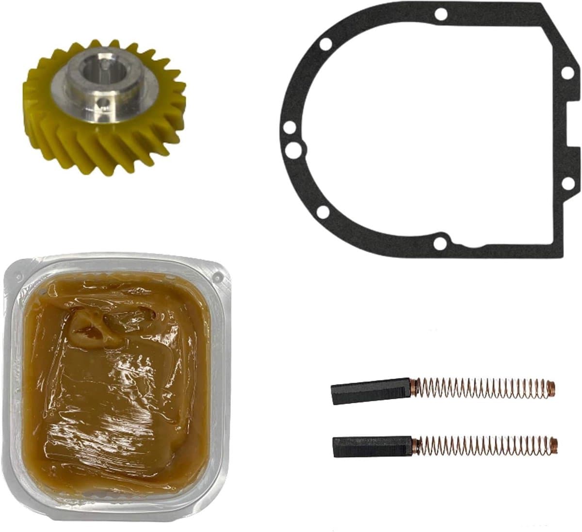Reparatieset Keukenmachine - Onderdelen Tandwiel - Keukenmachine Repareren - Compleet met Vet - 250 Gram - Multi — afbeelding 1