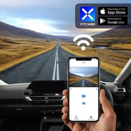 Dashcam 4K - Autocamera UHD - Veilige Rit - OEM-geïntegreerde stijl - 64GB Kaart - Zwart — thumbnail 2