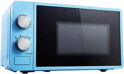 Magnetron Oven - Solo Magnetron - Snel Eten Opwarmen - Geluidsarme Werking - 20 liter - Blauw — thumbnail 1