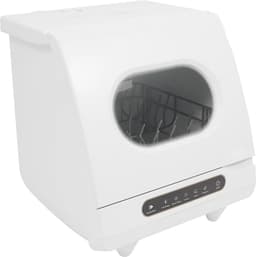 Compacte Vaatwasser - Tafelmodel Apparaat - Snel Afwassen - Energiezuinig 72°C - 38cm Max Diameter - Wit — thumbnail 1