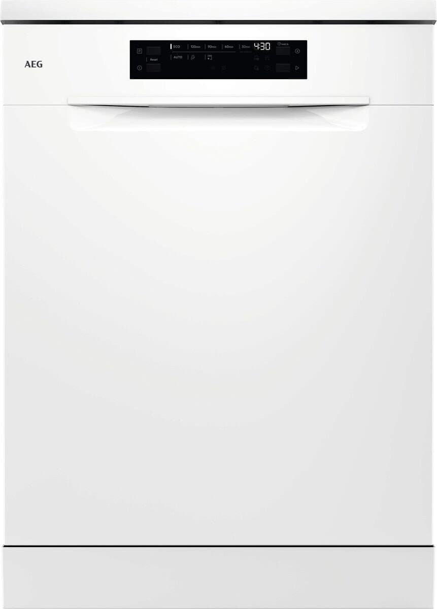 AEG GF6100C2SNW 6000 - Vaatwasser - Vrijstaand - 44 dB - 8 programma's - 3 temperaturen — afbeelding 1