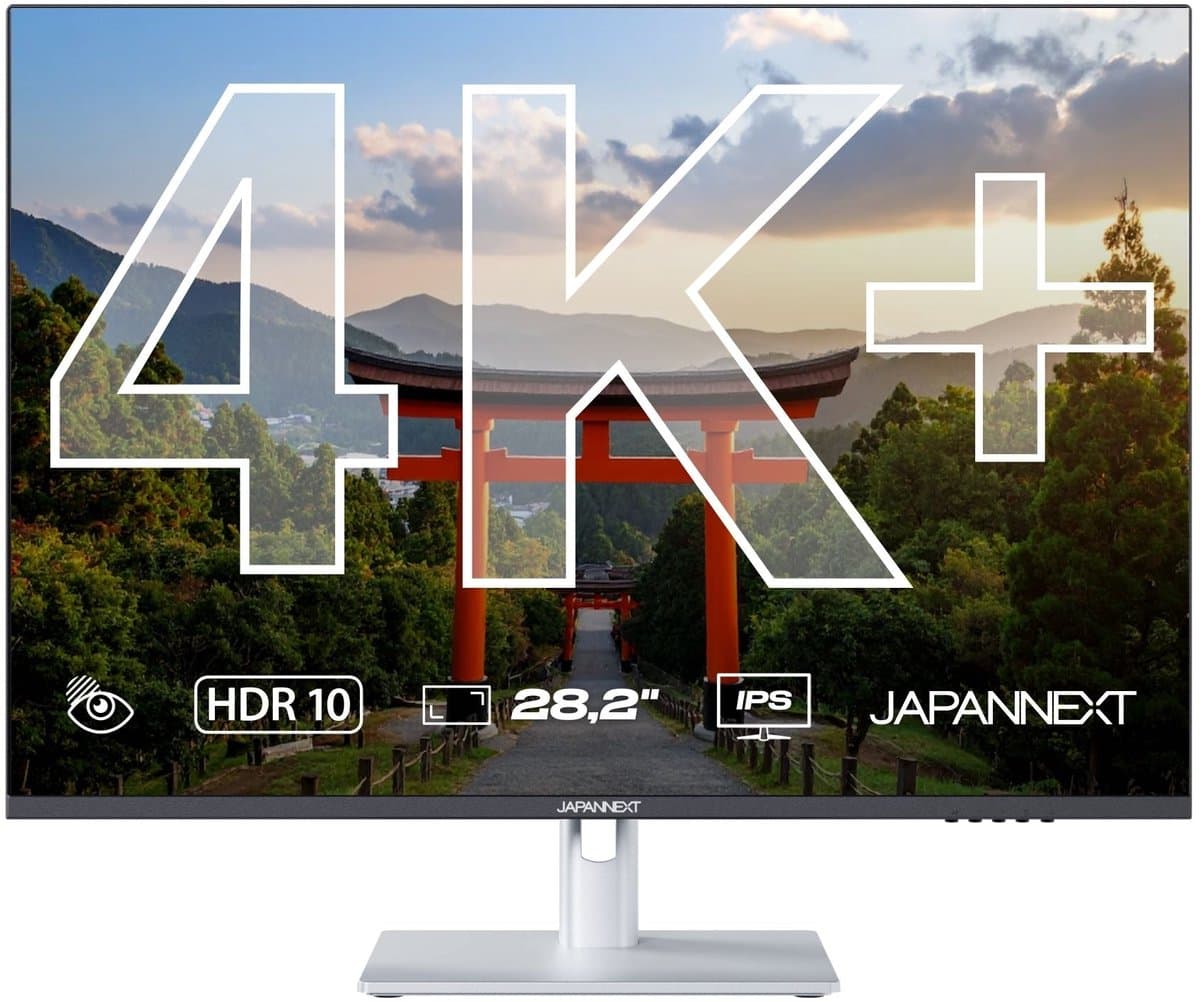 JAPANNEXT Monitor 28" IPS 4K+ UHD (3840x2560) | JN-282i4KP-HSP — afbeelding 1