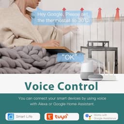Slimme Programmeerbare Thermostaat voor CV-ketel – Wifi, App & Spraakbesturing (Alexa/Google) — thumbnail 3