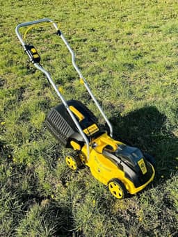 Draadloze Grasmaaier - Accugrasmaaier - Gazon Onderhoud - Borstelloze Motor - 32cm Maaibreedte — thumbnail 2