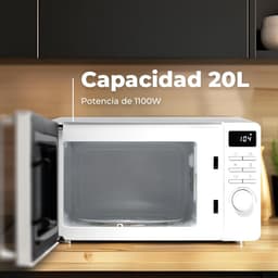 Compacte Multifunctionele Magnetron 20L met Grillfunctie en Digitale Timer — thumbnail 5