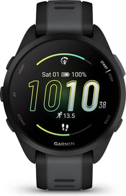 Garmin Forerunner 165 - Global versie - Hardloophorloge - Black-Slate Grey — thumbnail 1
