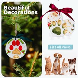 Klei Pootafdruk Set voor Honden en Katten - DIY Aandenken — thumbnail 3
