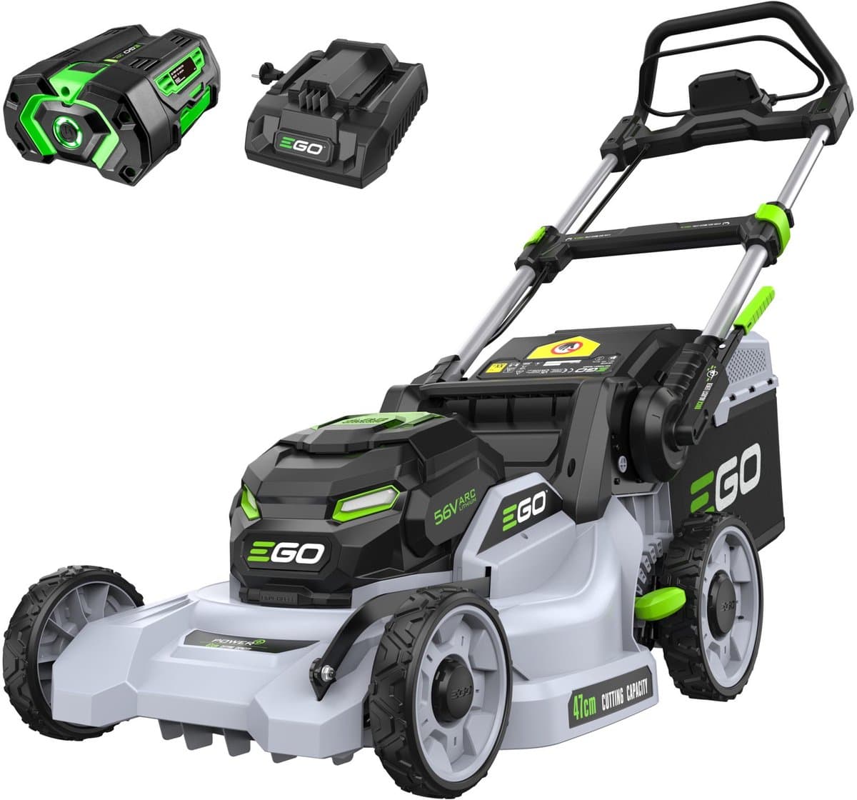 EGO accu grasmaaier 47 cm LM1912E duwmaaier — afbeelding 1