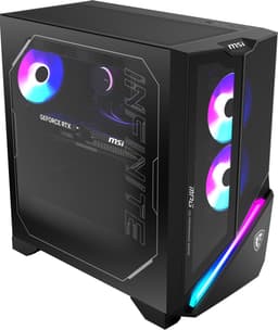 MSI MPG Infinite X3 AI 2NVV7-055EU Intel Core Ultra 7 265K 32 GB DDR5-SDRAM 1 TB SSD NVIDIA GeForce RTX 5080 Windows 11 Home Desktop PC Zwart — thumbnail 2