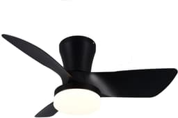 REALITY RANDERS - Ventilator - Zwart mat - incl. 1x SMD 20 W - Afstandsbediening - Geintegreerde dimmer - Traploos instelbare lichtkleur - Dimbaar met schakelaar - Niet externe dimbaar - Geheugenfunctie - Zomer- en wintermodus - 6 snelheidsniveaus — thumbnail 5