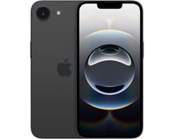 Apple iPhone 16e - Smartphone - 256GB - Zwart - Super Retina XDR