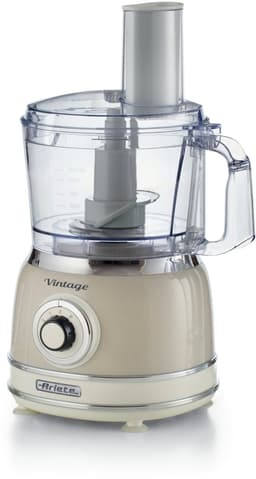 Ariete 1781/03 - Vintage food processor- 1000W - 2L inhoud - 2 snelheden - Beige — thumbnail 2