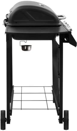 Gasbarbecue-grill met 4 branders zwart — thumbnail 3