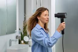 AENO Haardroger HD5 Zwart, 1500W, Spraakbesturing, Ionisator, Touch LCD, Infrarood Afstandsbescherming, AI Besturing Föhn Zwart — thumbnail 4