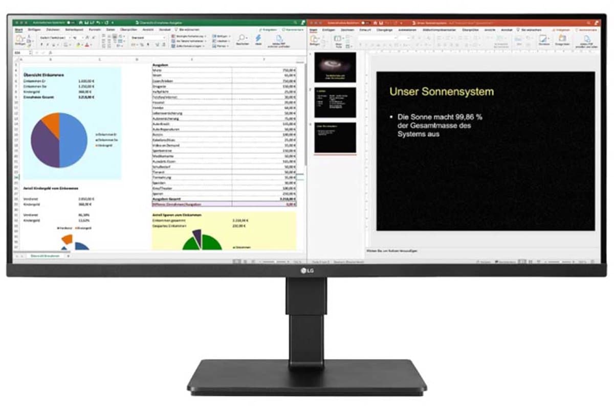 86,4cm/34 (2560x1080) LG 34BR65F-B 21:9 IPS DP HDMI LS Black — afbeelding 1