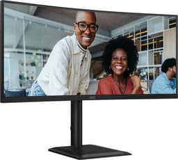 AOC CU34E4C computer monitor 86,4 cm (34") 3440 x 1440 Pixels Zwart — thumbnail 2