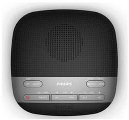 PHILIPS TAR3505 - Digitale wekkerradio DAB+, Dubbel Alarm, Slaaptimer, Compact Ontwerp, Dab+/Fm-Digitale Radio, Automatische Tijdsynchronisatie, Batterijbeveiliging, Zwart, 13.1 x 13.1 x 5.4 cm — thumbnail 5