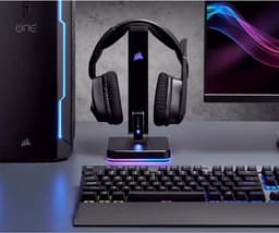 Corsair ST100 RGB - Headset Stand met 7.1 Virtual Surround Sound - Windows — thumbnail 3