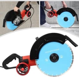 Elektrische Betonzaag – Betonzaag – Diamantzagen – Steenzaag – Baksteenzaag – 4000W Motor – 13,5 Cm Zaagdiepte — thumbnail 1