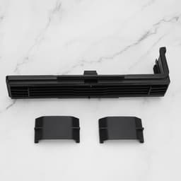 1 Set Auto AC Cabine Filter Cover Plaat Stof Cabine Stuifmeel Filter Behuizing Flap Cover Compatibel met VW Polo Fox Ameo Compatibel met Audi Compatibel met 6Q0819422 — thumbnail 4