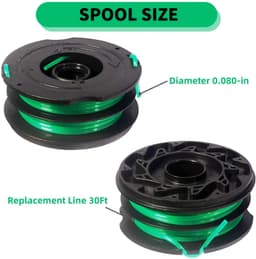 Vervangende Trimmerlijn voor Grasmaaier, 30 Ft, 3-Pack — thumbnail 5