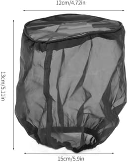 Autobeschermende waterdichte oliebestendig stofdicht voor hoge doorstroming luchtinlaatfilters stof regensok cover wikkeldop (klein) — thumbnail 2