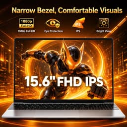 Laptop 39,6 cm (15,6 inch) i5 7Y54 laptop, 16 GB RAM SSD 512 GB — thumbnail 4