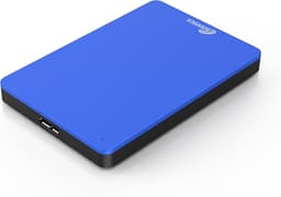 USB 3.0 Externe Draagbare Harde Schijf - Blauw - 1TB - Ultrasnelle Gegevensoverdracht - Voor PC, Mac, PS4, PS5 en Xbox One — thumbnail 3