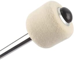 Ynkkvre - Drumstokken - Viltstift drumstokken - BasDrum Schlägel - Paukenschlägel - Percussie mallets - Hoogwaardige viltkop voor superieure klank - Roestvrijstalen handvat met antislip grip - Geschikt voor mars- en orkestgebruik — thumbnail 4