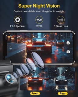 4K Dashcam met 5G WiFi en GPS — thumbnail 2