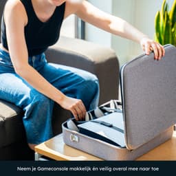 2BEFUN Tas geschikt voor PS5 - Case - Koffer geschikt voor Playstation 5 - Gaming Accessoires - Schoudertas - Reistas - Bag — thumbnail 5