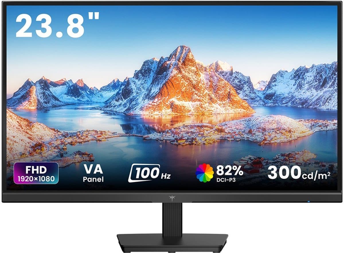 KTC H24B9 Flat 16:9 VA FHD 1920 x 1080@100Hz Kantoor monitor — afbeelding 1