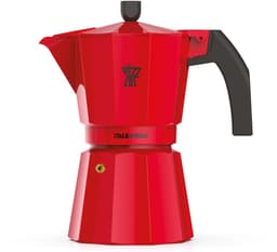 Italiaans koffiezetapparaat - PEZZETTI - ITALEXPRESS - Aluminium - 6 kopjes - Rood — thumbnail 1