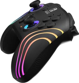 PDP Afterglow WAVE Draadloze Controller - RGB - Back Buttons - Zwart - Nintendo Switch/OLED — thumbnail 3
