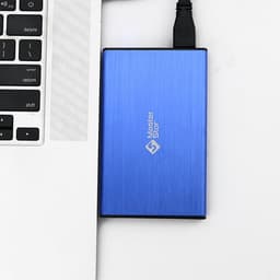 Externe Draagbare Harde Schijf 120GB USB 3.0 Compact Snel Back-up Opslag Blauw — thumbnail 3