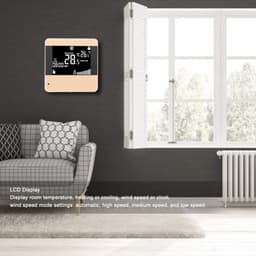Digitale Temperatuurregelaar voor Ventilatorconvector (Fan Coil) - Slimme Centrale Verwarming & Koeling Thermostaat — thumbnail 4