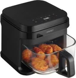 Gezonde Heteluchtfriteuse met Grote Glazen Mand 5,5L — thumbnail 1